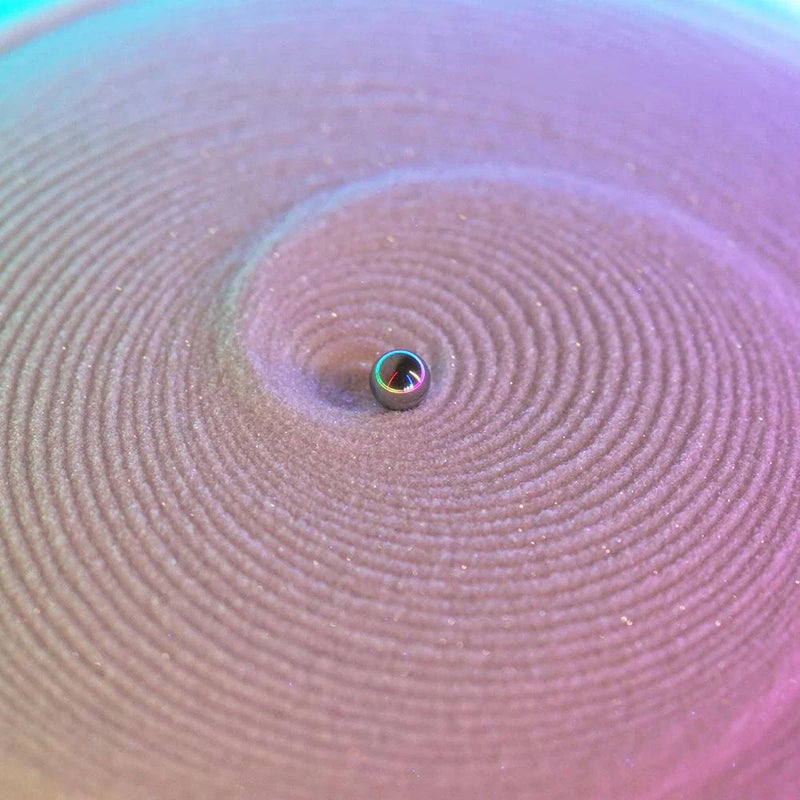 NIKOLATOY DIY Sand Drawing Robot Customizable Patterns LED Desktop Art Decoration Creative Desktop Ornaments