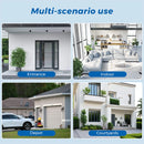 2K 4MP Wireless Security Camera Dual-Band WiFi Outdoor Surveillance with IR Color Night Vision IP66 Weatherproof Auto Tracking Two-Way Audio Monitor