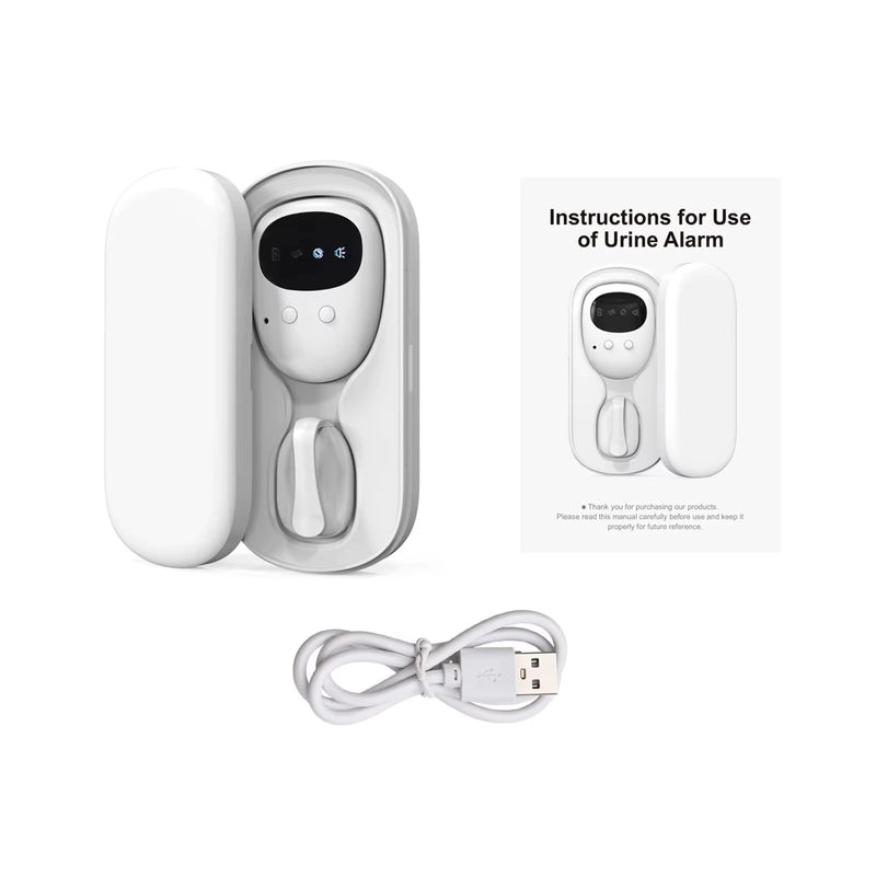Wireless Bedwetting Alarm Pee Alarm with Receiver for Boys Grils Kids Potty Training Elder Care 10-20M Range Vibration Reminding