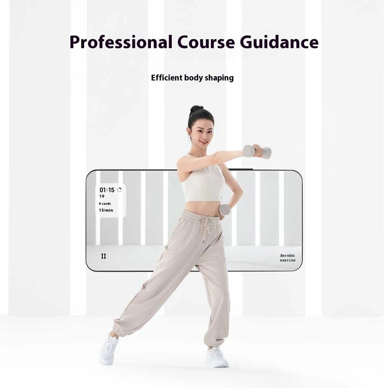 XIAOMI Mijia Smart Dumbbell 1kg*2 Intelligent Motion Tracking Training Data Exercise Equipment with LED Screen Display Efficiently Professional Guidance via APP Home Fitness