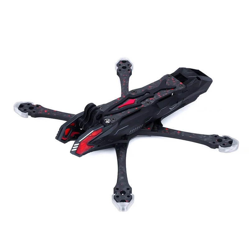 Axisflying Manta 5 pro Squashed X / DC 5 Inch Carbon Fiber Frame Kit Support DJI O3 for DIY Freestyle RC FPV Racing Drone