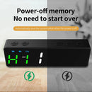 Mini Gym Timer Stopwatch Rechargeable Stopwatch Portable Countdown/up Clock with Magnetic Back for Home Gym Fitness Training