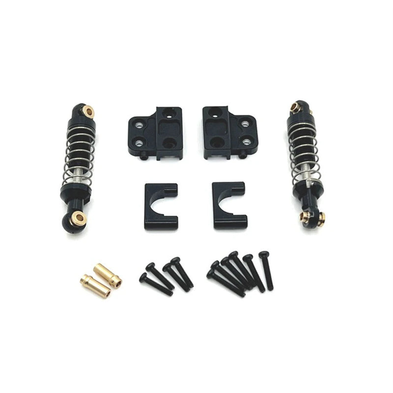 Metal Upgraded Rear Axle Fixing Parts Shock Absorber Set for MN 1/12 MN82 LC79 RC Car Spare Parts