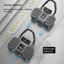 KALOAD 6 Wheel 8 Elbow Support Abdominal Trainer with Phone Holder Silent Sport Automatic Rebound Core Strength Roller Fitness Equipment for Home Gym