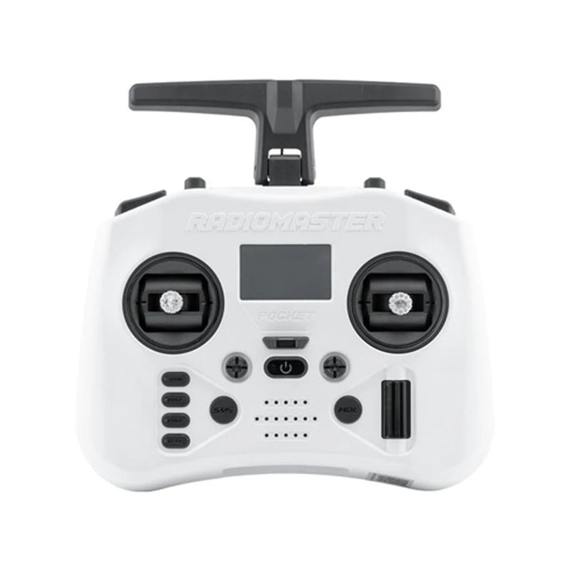 Radiomaster Pocket Crush 2.4GHz 16CH ELRS Radio Controller Hall Gimbals EdgeTX System Radio Controller Built-in LED Lights Transmitter for FPV RC Racer Drone