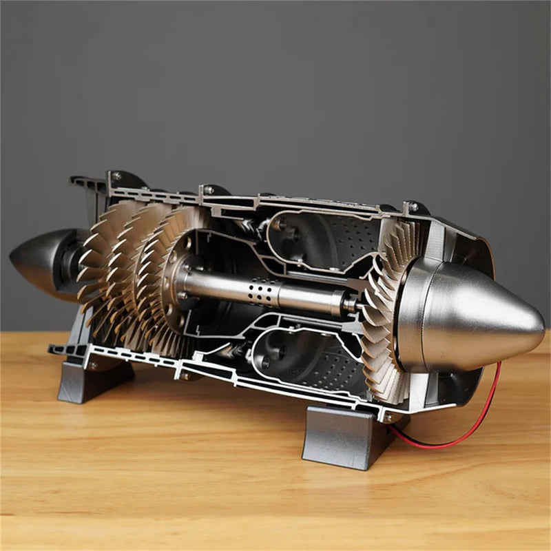 NIKOLATOY 1/3 WP-85 Jet Engine Model DIY Assembly Kit Excellent STEAM Science Education Discovery Toys Kids Children Gifts