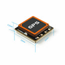 SUB250 Sub M10 GPS Module U-blox M10050 Chip 3.3V-5V for RC Drone Airplane Quadcopter Advanced Navigation and Positioning