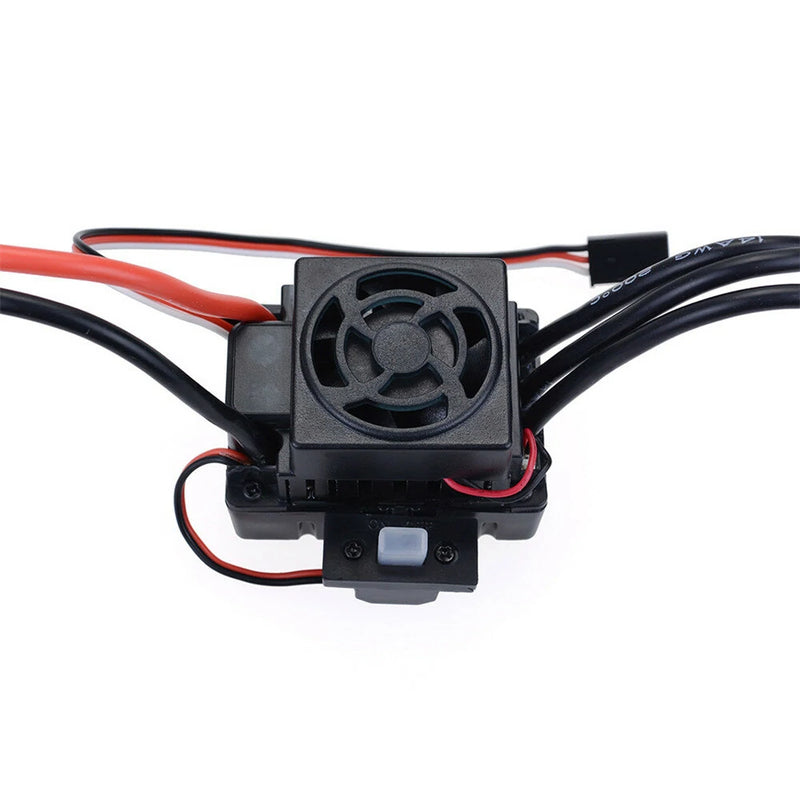 Surpass Hobby 3650 Waterproof 4Pole3.175mm Unsensed Brushless RC Car Motor+60A ESC For 1/8/10 Vehicle Models