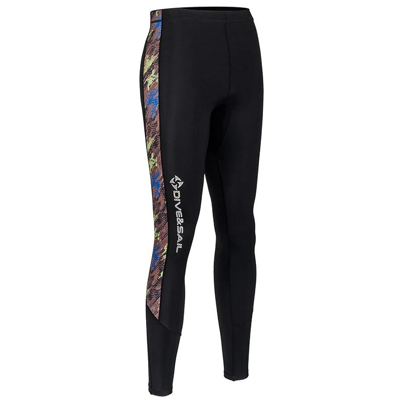 DIVE&SAIL Men's Diving Pants UFP50+ Sun Protection Quick-drying Breathable High Elastic Thin Snorkeling Trousers for Surfing Swimming