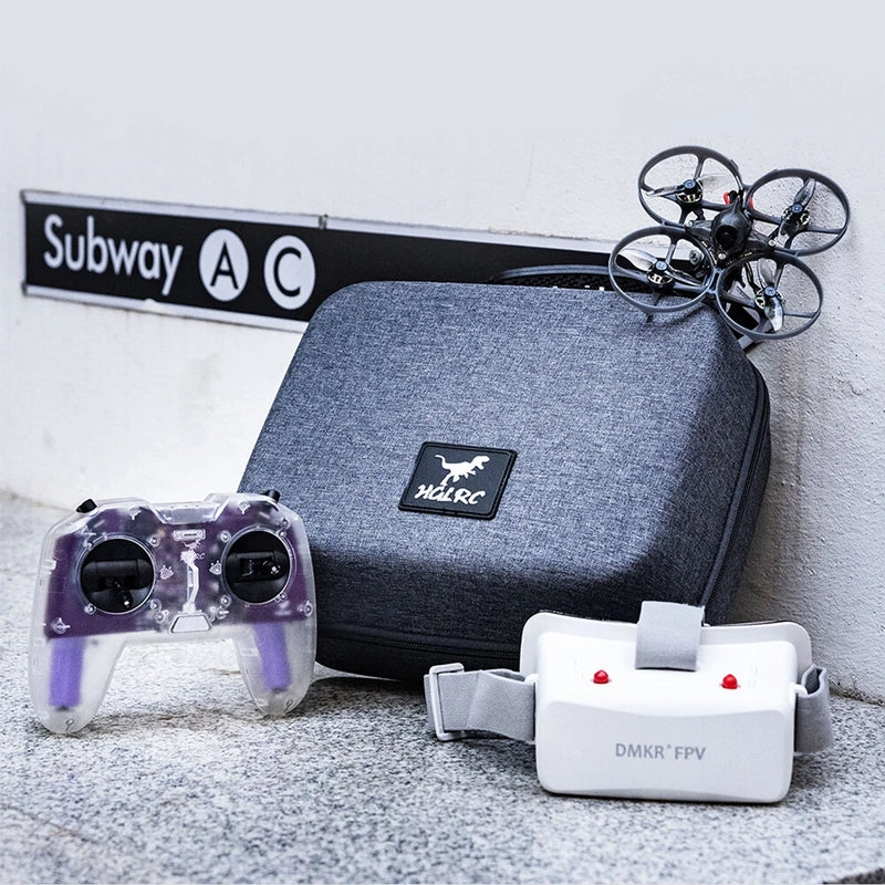 HGLRC Petrel 85 Whoop 2 Inch 2S Entry Level RC FPV Racing Drone ELRS 2.4G RTF with Remote Controller 5.8G FPV Goggles