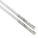 2-in-1 Metal Laser Sword with Hit Sound Seven Color Lights Rechargeable Perfect for Cosplay and Role-play