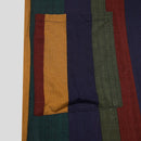 INCERUN Mens Striped Button Long Sleeve Long Shirt Cotton Linen Baggy Full Length Robe Casual Daily Retro Colorful Striped Robe for Men Plus Size, Spring Fall