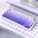 LEOBOG Hi75 Aluminum Alloy Wired Mechanical Keyboard with Multimedia Knob Gasket Structure Hot Swappable RGB Type-C 81 Keys 75% Layout Self-assembly Customized Gaming Keyboard