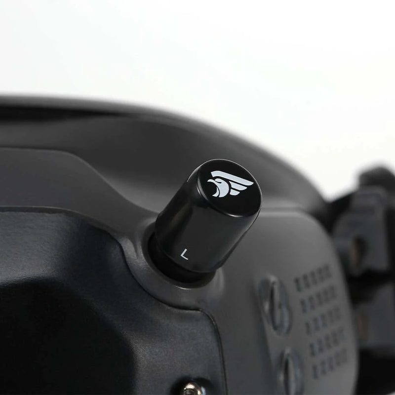 1Pair FlyFishRC Osprey 5.8G LHCP Stubby 2.6dBi FPV Antennas RP-SMA for DJI HD Goggles V2/ DJI Goggles 2