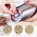 Electric Pepper Mill Sets Herb Coffee Grinder with LED Light Automatic Gravity Induction Salt Shaker Grinders Machine Spice Mill Tool