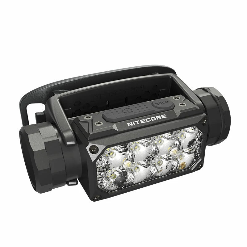 NITECORE HC65 UHE 2000 Lumens Strong Light LED Headlamp USB-C Rechargeable Headlight Three-light Source White Red Light Outdoor Camping Lamp