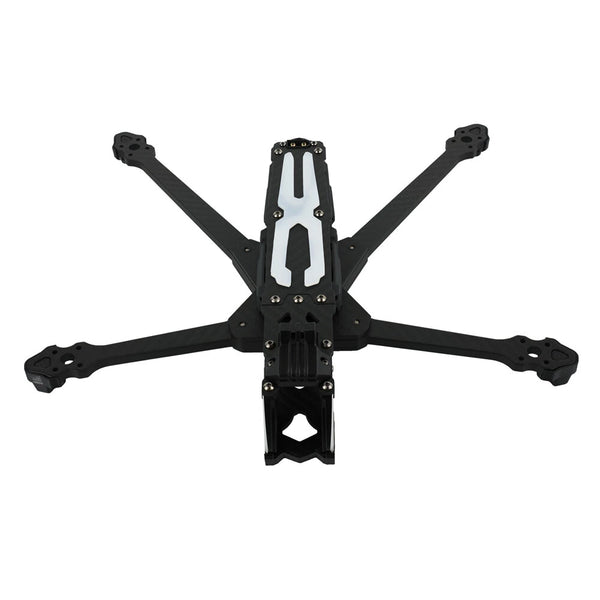 DeepSpace ROC7 322mm Wheelbase 7 Inch 6S Carbon Fiber Frame Kit Compatible with DJI O4 Pro RC FPV Racing Drones