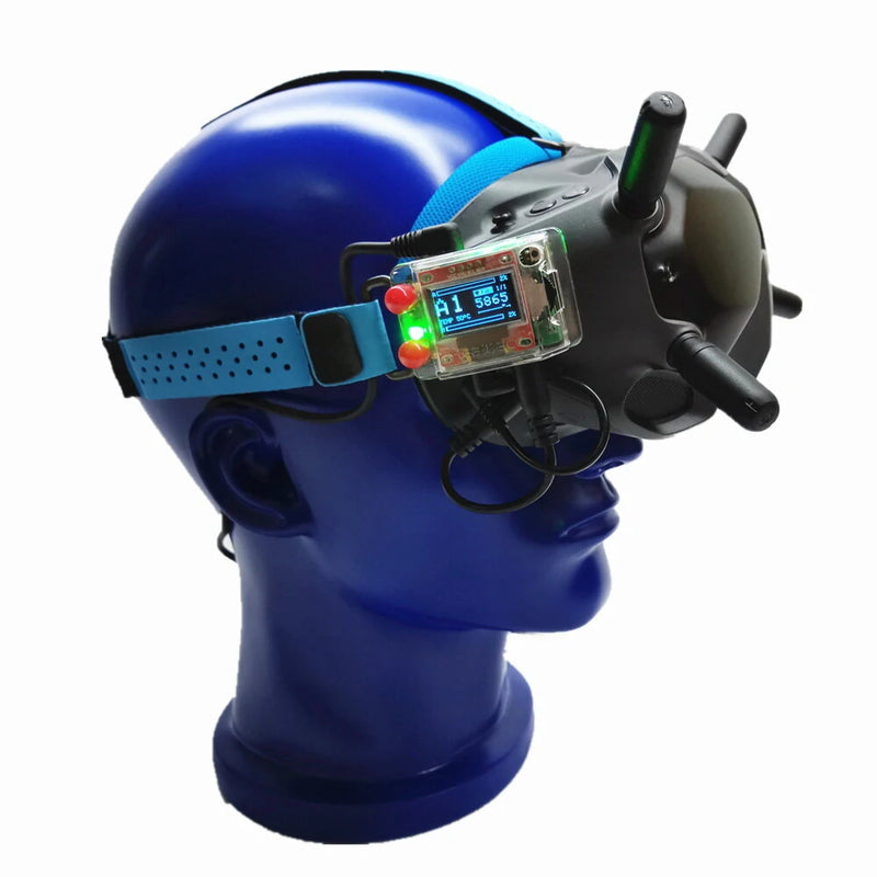 URUAV 5.8G RX PORT 3.0 Digital to Analog Receiver Board for DJI V1 V2 Fatshark FPV Goggles