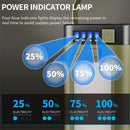 IPRee Portable Solar Camping Lantern LED Rechargeable Outdoor Hanging Tent Lamp Folding LED  With Hook Emergency Camping Light