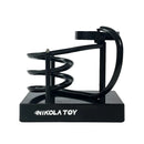 NIKOLATOY Electromagnetic Acceleration Perpetual Motion Machine Model Bulit-in Battery Desktop Ornaments Science Discovery Toys