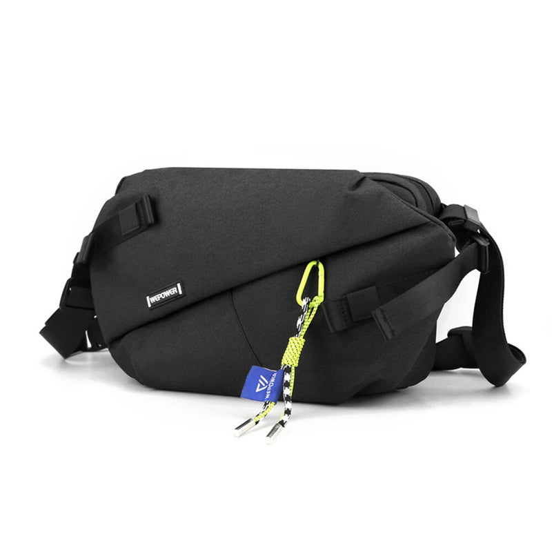 IPRee Unisex Chest Pack Casual Nylon High Quality Panelled Waist Packs Outdoor Travel Crossbody Bag Men Wasit Belt Bags