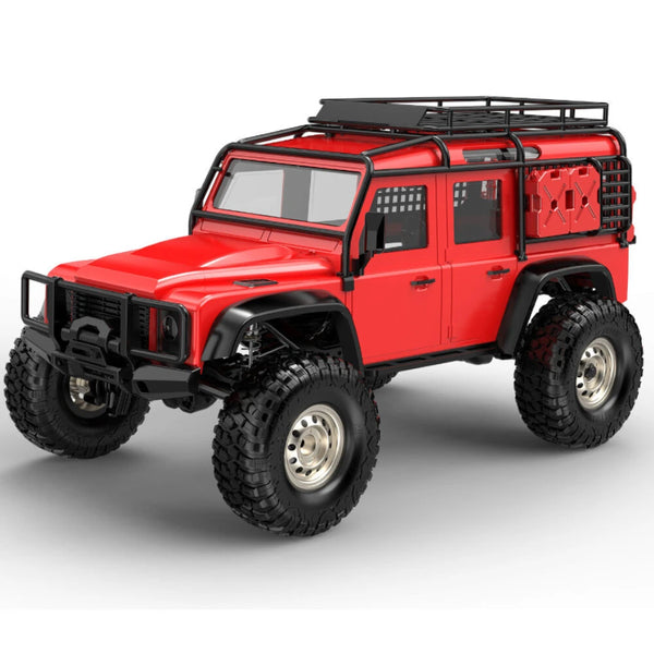 Remo Hobby 1893-SL RTR 1/18 2.4G 4WD RC Car Rock Crawler Trail Rigs Truck Two Speed Metal Chassis Wheels LED Light Off-Road Climbing Vehicles Models Toys
