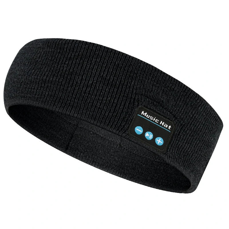 Ultra-Soft Breathable Sports Headband bluetooth V5.0 Wireless Connection HD Stereo Sound Waterproof Music Running Headphone for Jogging Camping Cycling