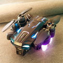 YCRC A22 WiFi FPV with Electrically Adjustable Camera Optical Flow Hover Automatic Obstacle Avoidance Detachable Camera Display Screen LED Brushless Foldable RC Drone Quadcopter RTF