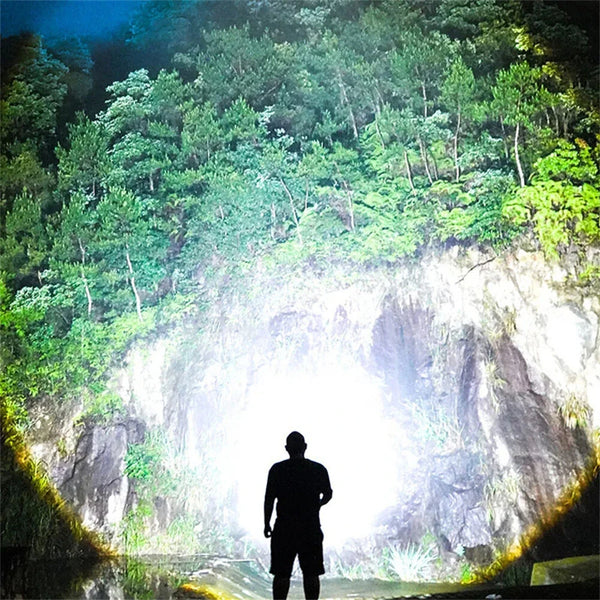 Powerful Sensor LED Headlamp Super Bright Head Light Motion Sensor Front Led Head Flashlight Waterproof Outdoor Camping Flashing Headlight