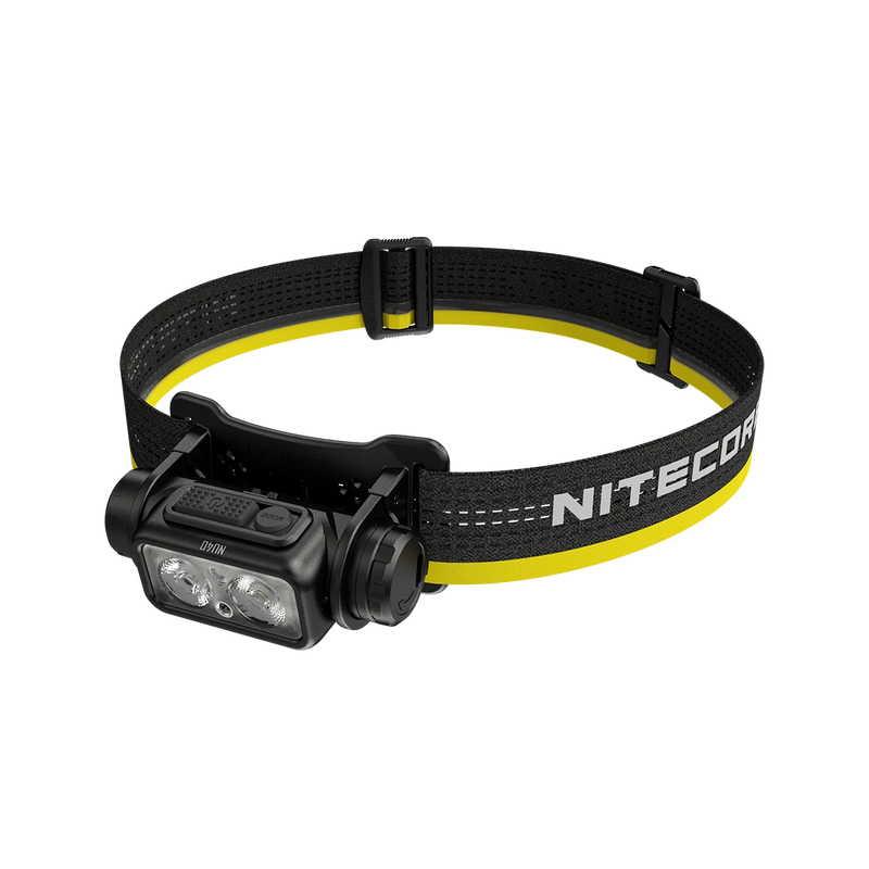 NITECORE NU40 1000 High lumen USB-C Rechargeable Running Headlamp Outdoor Fishing Riding Working LED Headlight