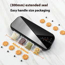 Household Automatic Vacuum Sealer for Food Storage With 80kPa Powerful Suction Digital Display Easy Clean Portable Kitchen Fresh-Keeping Machine