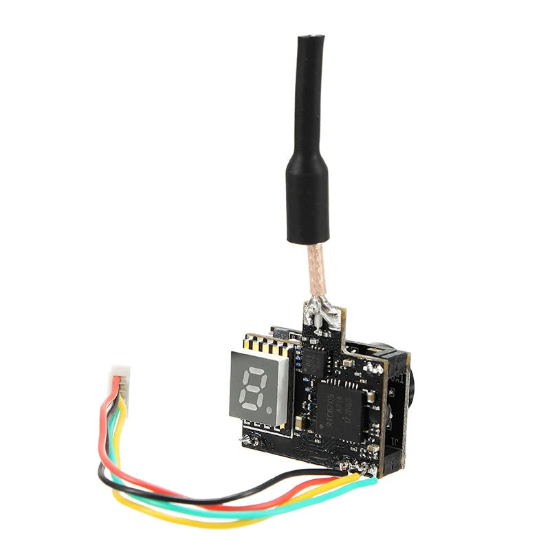 Eachine TX05 Micro FPV Combo 600TVL Camera 5.8G 72CH VTX Adjustable 0.01 to 250mW with OSD for Racing Drones
