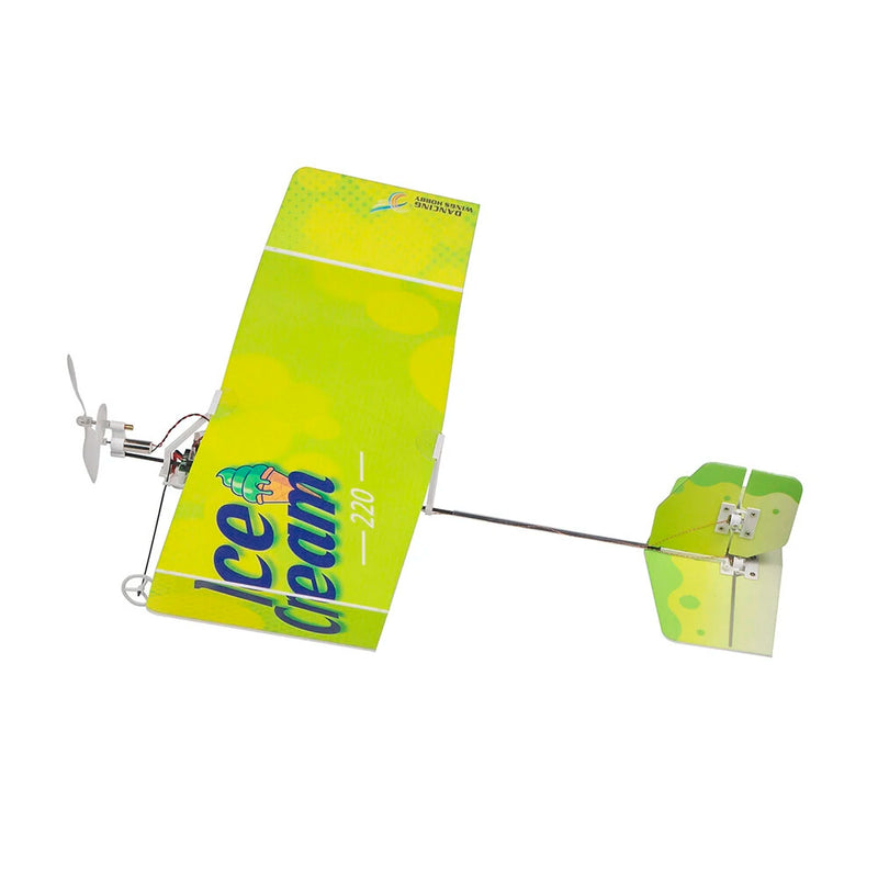 Dancing Wings Hobby E23 ICE CREAM 220mm Wingspan 2.4GHz 3CH PP Foam Mini Indoor RC Airplane RTF