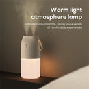Tevorex 300ml Dual Sprayer Air Humidifier 2000mAh USB Rechargeable Battery Wireless Aroma Mist Maker Fogger Diffuser Light Umidificador
