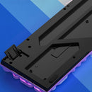 YINDIAO K600 104 Keys Wired Gaming Keyboard Punk Design Mechanical Feeling Keycaps RGB Light USB E-sports Gamer Keyboard for PC Computer Laptop