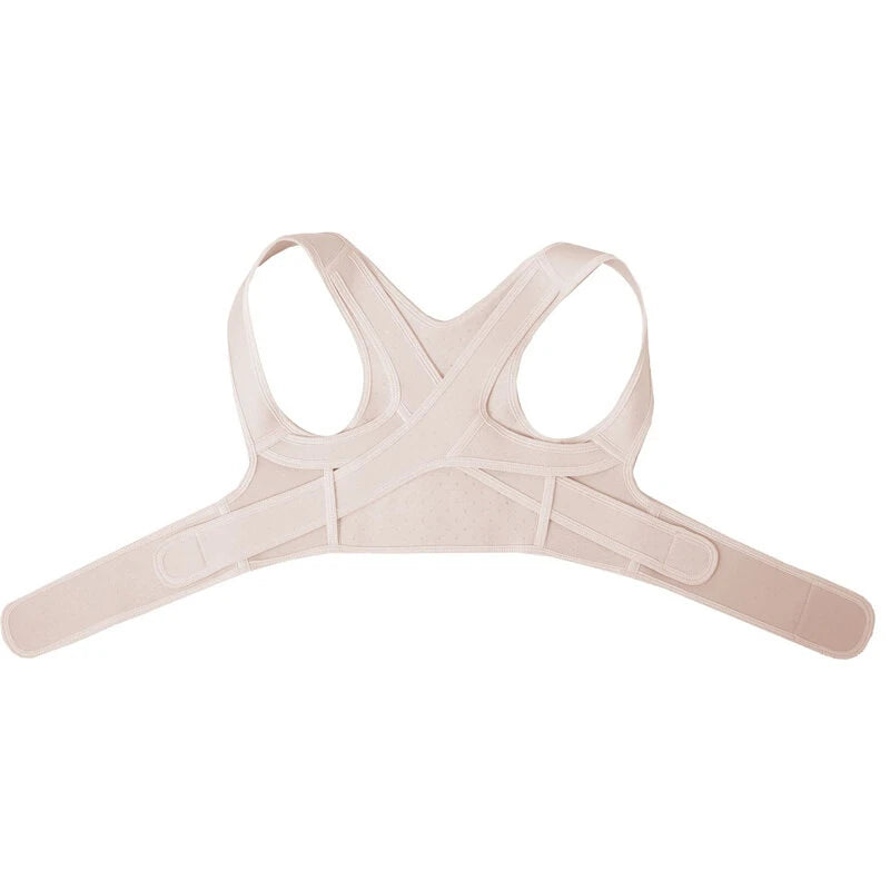 PRANASH Adjustable Clavicle Posture Corrector Upper Back Brace Shoulder Lumbar Support Belt Corset Men Women Hunchback Correction for Fitness Recovery