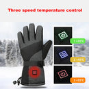 TENGOO 1 Pair Uniex Electric Heated Gloves Phone Tablet Touchable 7.4V DC Charging Waterproof Winter Keep Warm for Outdoor Sports