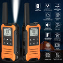 Baofeng BF-T22 Walkie Talkie 16 Channels PMR 446MHz License-Free LED Display VOXs Hands-Free Long-Range Communication Without Battery
