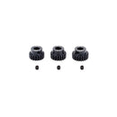 3PCS M0.6 17T-28T Metal Pinion Motor Gear for 5mm Shaft 1/8 RC Car Engine Spare Parts