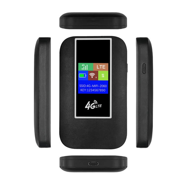 MF860 4G LTE Eurasian Version Wireless Internet Router 150Mbps Pocket Mobile Hotspot with SIM Card Slot Mini Outdoor Hotspot for Home Office Car Travel
