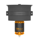 QX-Motor 64mm 12-Blade Ducted Fan EDF Unit CW/CCW With QF2822 2100KV 2300KV 3300KV 4300KV Brushless Motor For RC Airplane Jet