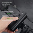 BIKIGHT Anti-glare Bicycle Light 2000LM USB-C Rechargeable 4000mAh Waterproof 200M Range Digital Display for MTB, Scooter