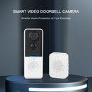 Tuya Smart Video Doorbell Camera 1MP HD 120 Degree View PIR Motion Detect Two Way Audio Night Vision IP65 Waterproof Wireless WiFi Visual Doorbell