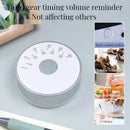 Electronic Digital Timer with Magnetic Suction, Simplified, Circular Rotation, Cooking, Learning, Exercise Time Management, Silent