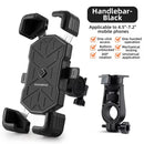ROCKBROS 4.5''-7.2''Bicycle Phone Handlebar Holder 360 Rotation 30 Tilt Auto Locking Shockproof Non-slip Motorcycle Electric Vehicle Bike Bracket