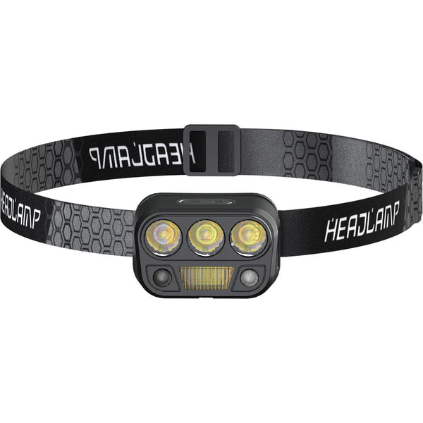 Bikight Smart Body Motion Sensor Portable Mini LED Headlamp USB Rechargeable Outdoor Camping Light Powerful Headlight Head Lamps