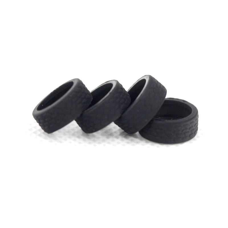 JIABAILE 4301/02/03/04 1/43 Drift RC Car Parts Racing Soft Drift Hard Tires Wheels Rims  Vehicles Models Accessories
