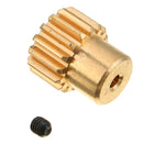 SG 1603 1604 UDIRC 1601 RC Car Spare Copper Motor Gear 16T 0.6M 1603-036 Vehicles Model Parts