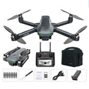 Toysky S197 GPS 5G WiFi FPV with LCD Screen Controller HD Dual Camera Servo Gimbal Optical Flow Positioning Brushless Foldable RC Drone Quadcopter RTF