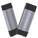 Dual Protocol 10Gbps M.2 MVMe & NGFF SSD Case USB3.1 Gen2 Aluminum Case External Solid State Drive Enclosure for M/M&B Key M.2 NVME SSD 2230 2242